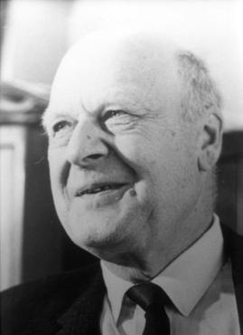 Lars Onsager（拉斯·昂萨格）的黑白肖像